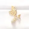 Pirinç Gold Renk Küpe - Görsel 2