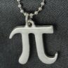 Pi Sayısı Tasarımlı Metal Erkek Kolye - Görsel 2