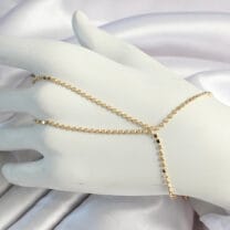 Pirinç Gold Renk Ezme Zincir Şahmeran