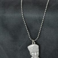 Atatürk Figürlü Metal Erkek Kolye