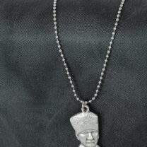 Atatürk Figürlü Metal Erkek Kolye